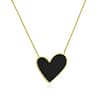 Black Heart Necklace - Image 3