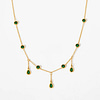 Emerald Drop Choker Necklace - Image 2
