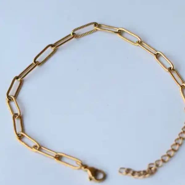 Paper Clip Bracelet