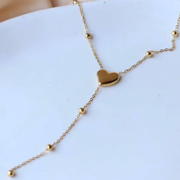 Dotted Heart Necklace