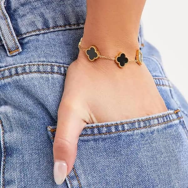Reversible Clover Bracelet - Anti tarnish