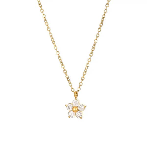 Dainty Flower Necklace