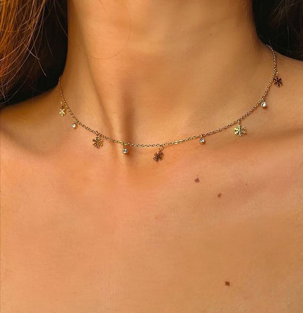 Snow Flake Necklace