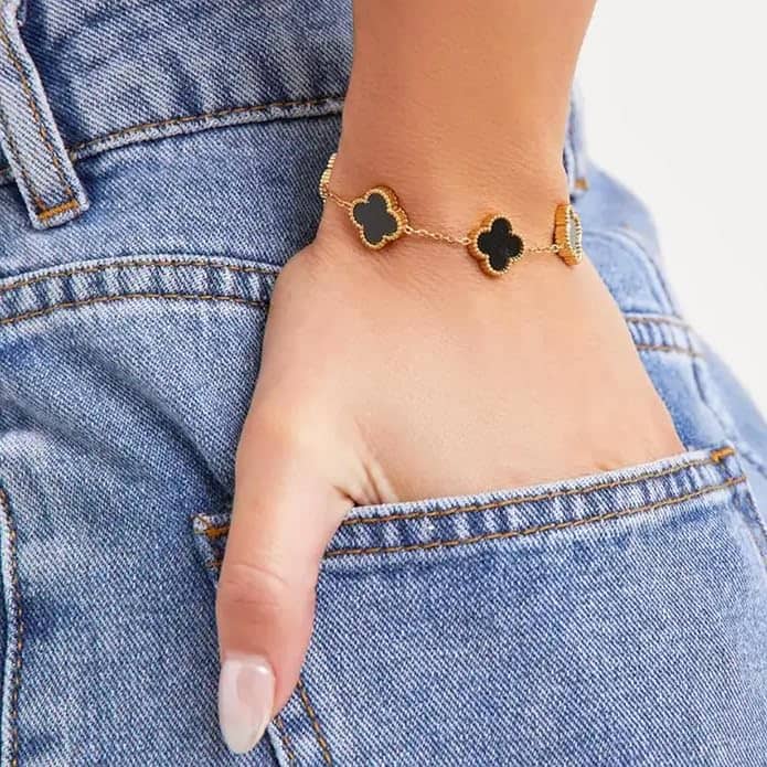 Reversible Clover Bracelet - Anti tarnish